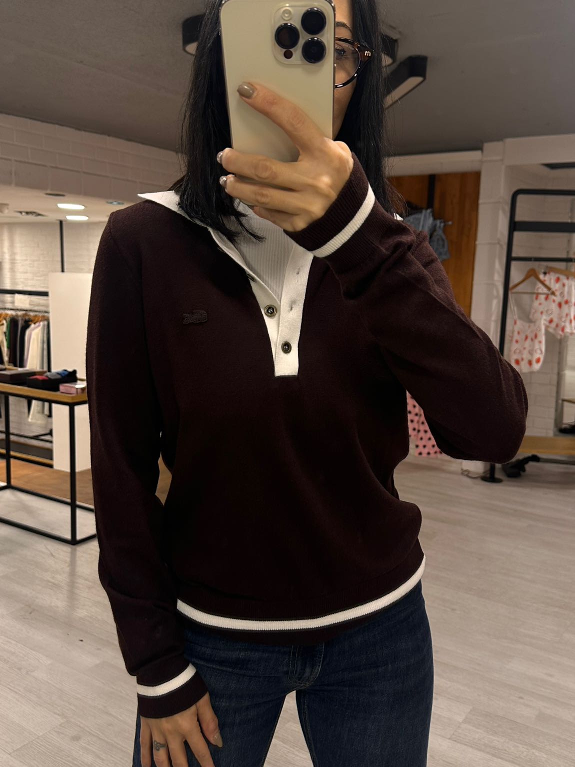 Lacoste Polo Yaka Kazak — görsel 3/3