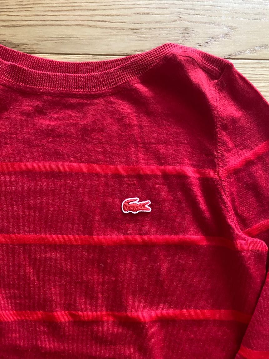 Lacoste Kırmızı Kazak — görsel 3/7