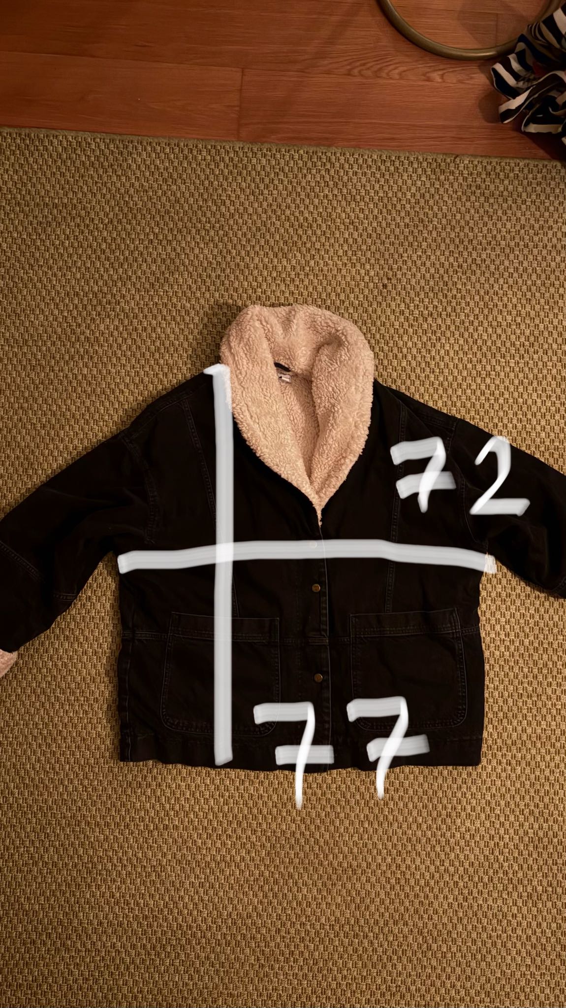 Cozy Siyah Kot Mont — görsel 17/17