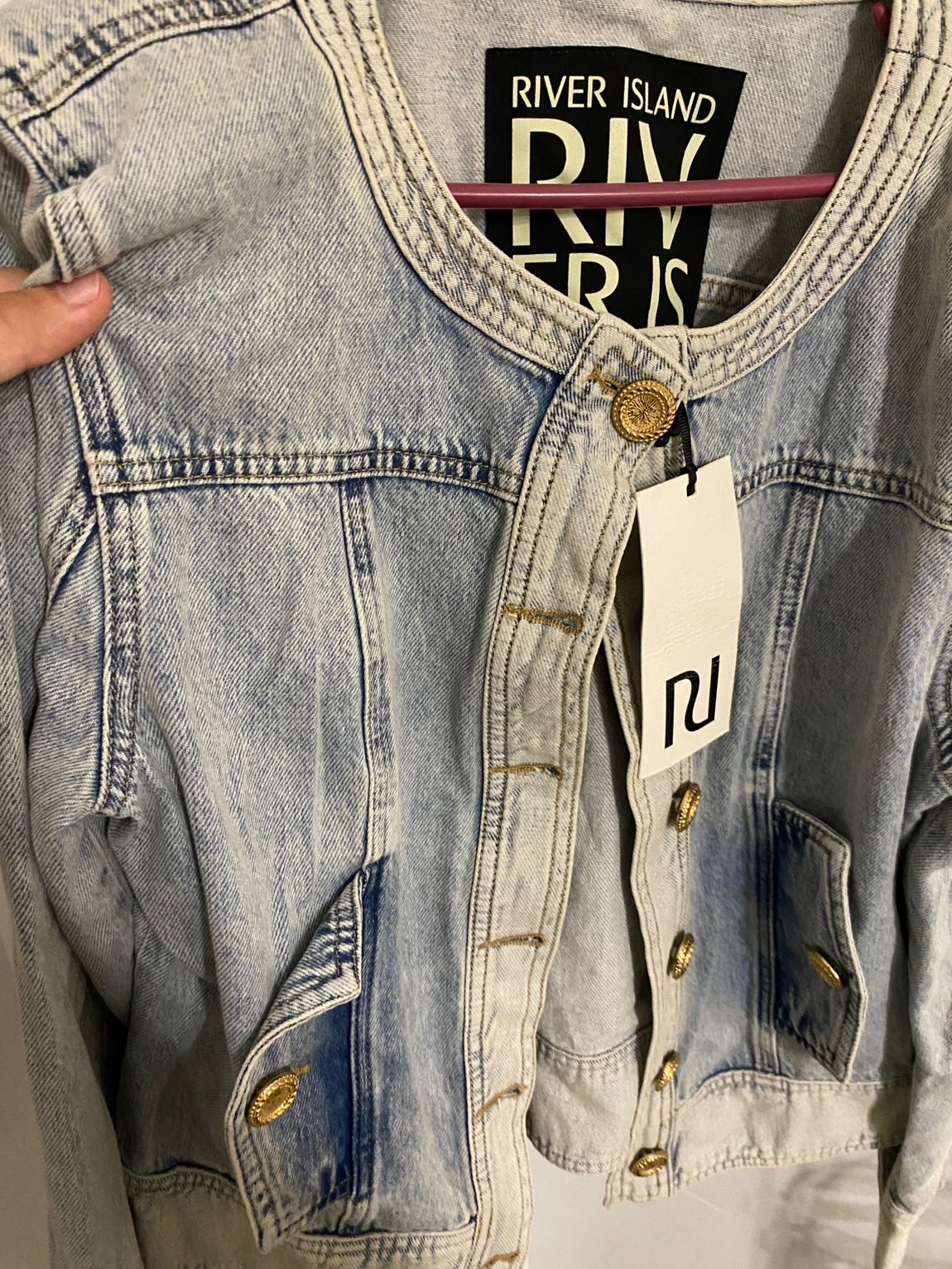 River Island Kot Ceket — görsel 3/6