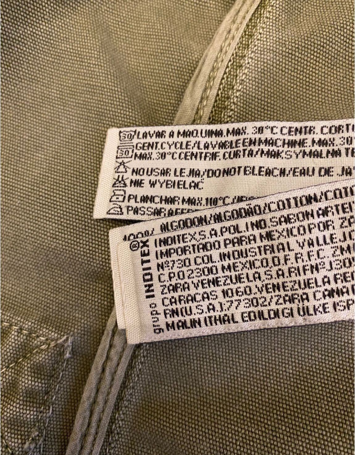 y2k military haki napolyon diesel ceket — görsel 4/5
