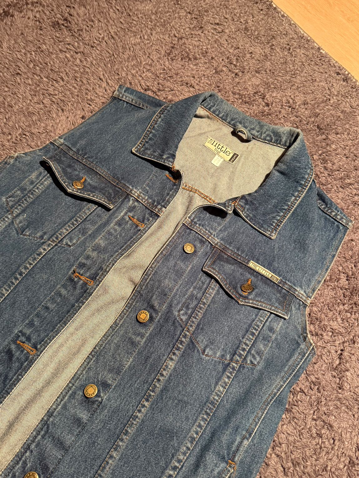 Vintage The Little Big Kot Yelek — görsel 2/5