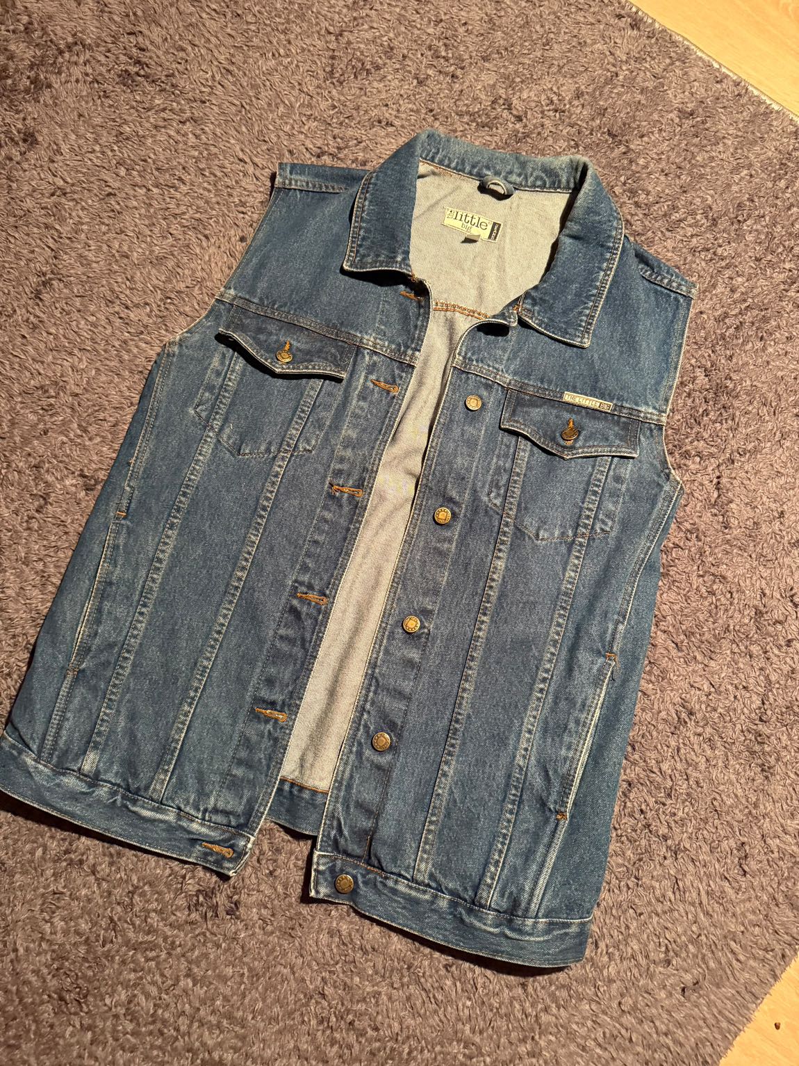 Vintage The Little Big Kot Yelek — görsel 3/5