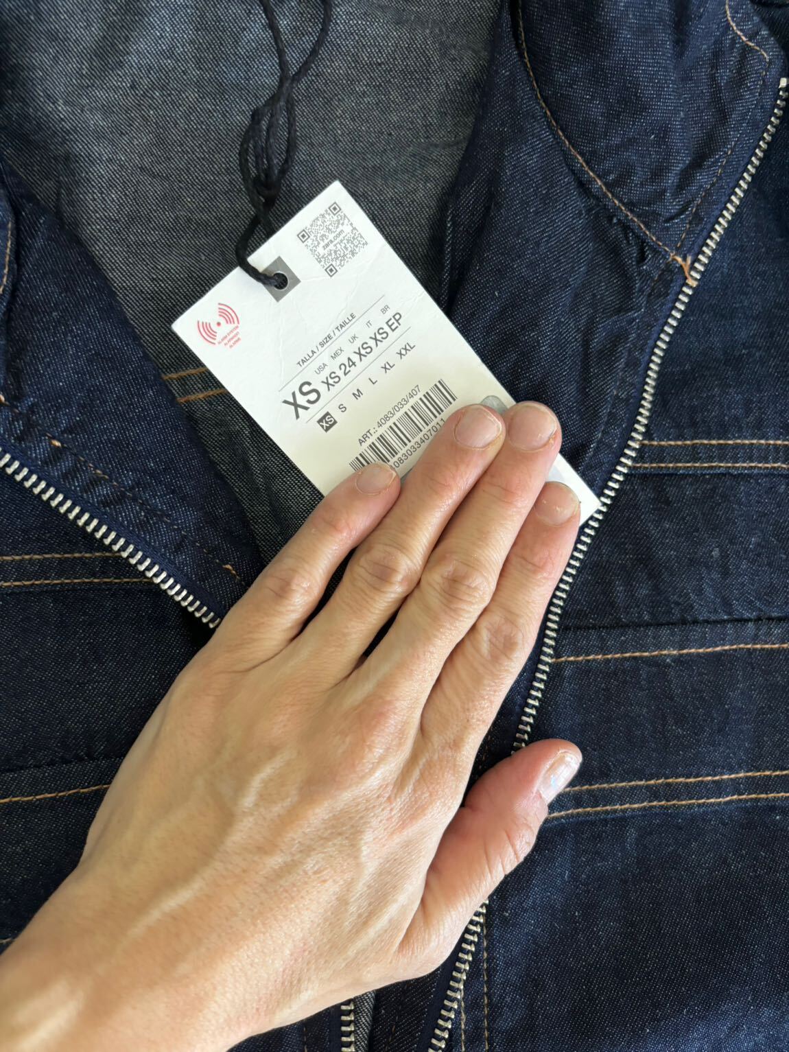 Zara Kot Ceket — görsel 3/10