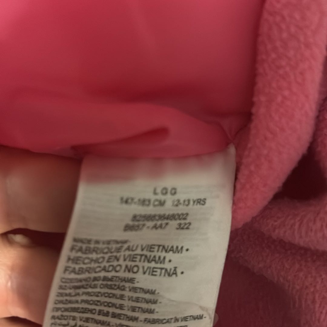 Nike Pembe 12-13 yaş Mont — görsel 2/2