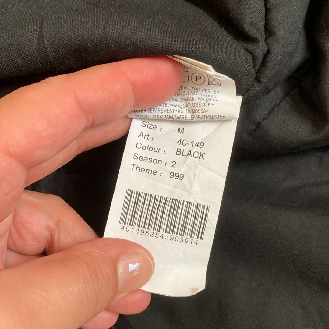 Koton siyah kapişonlu mont — görsel 4/10
