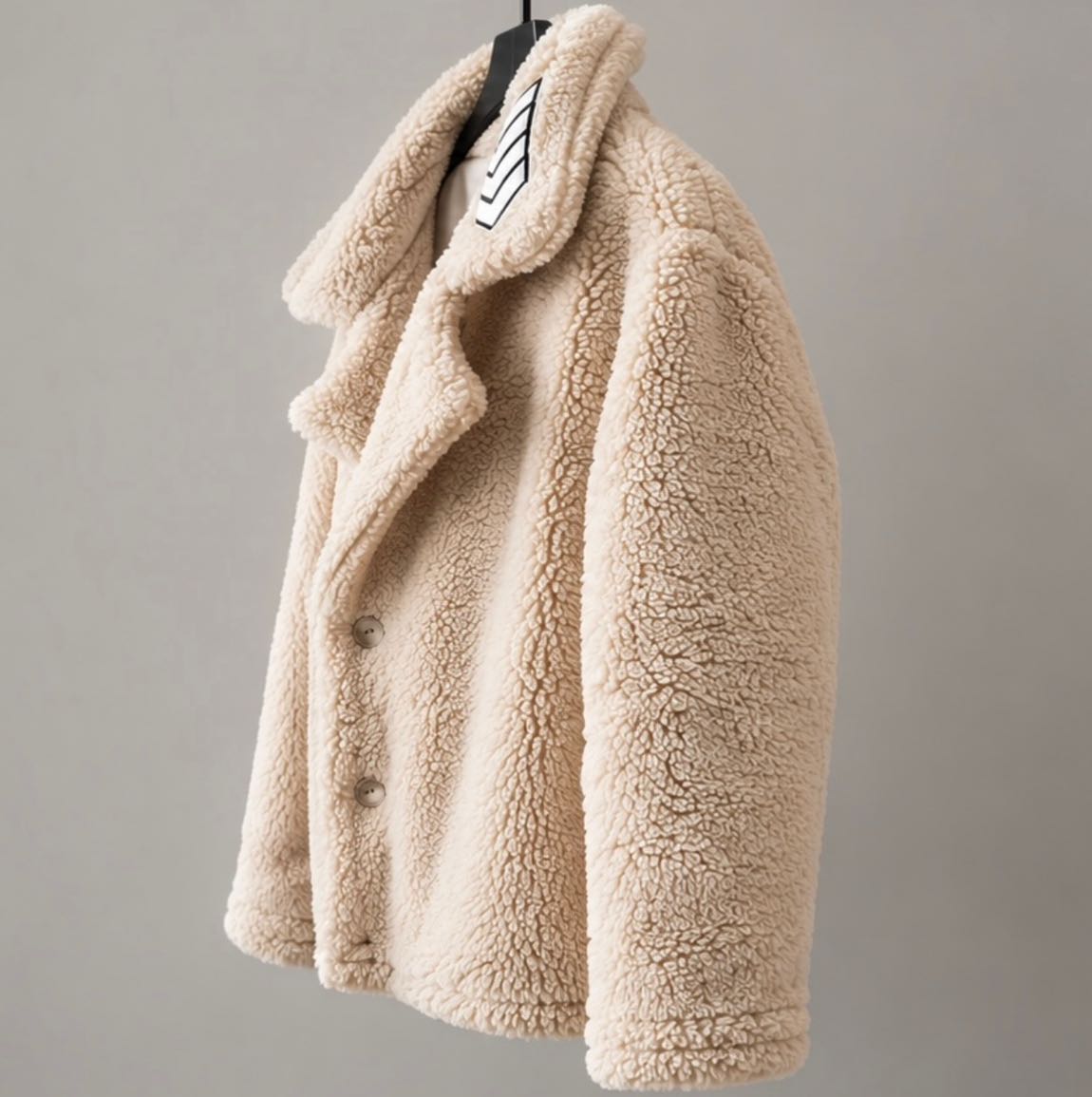 Oversize Peluş Mont — görsel 3/3