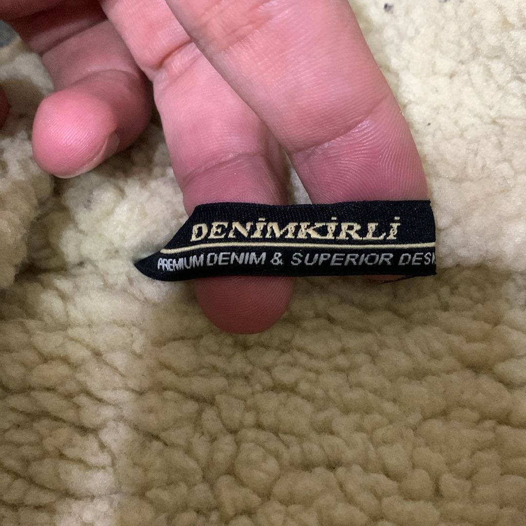 Erkek Polar Astarlı Kot Ceket — görsel 3/5
