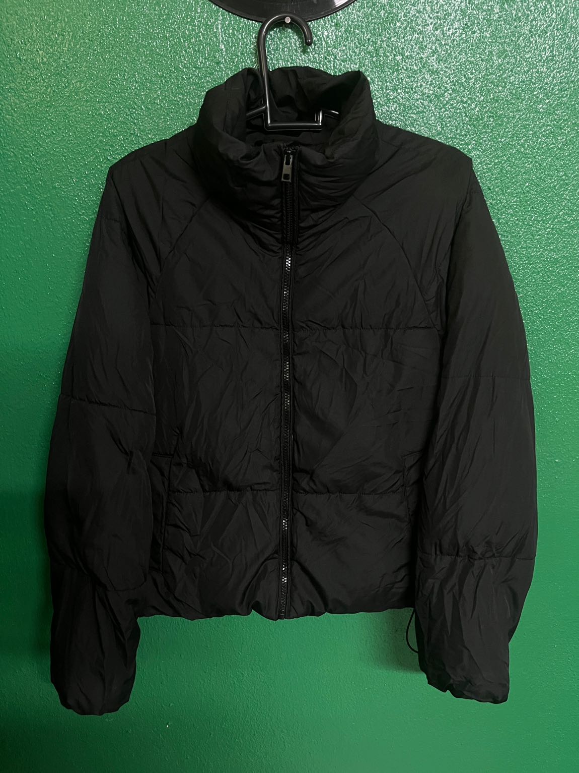 Siyah Bomber Mont — görsel 2/4