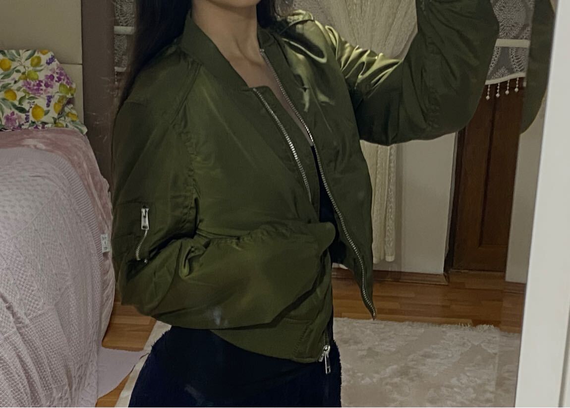 Pull&Bear Bomber Ceket — görsel 6/8