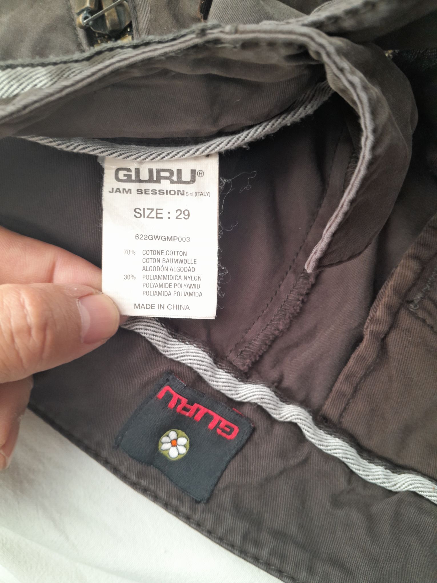Erkek Guru Y2K Techwear Kargo Pantolon — görsel 9/9