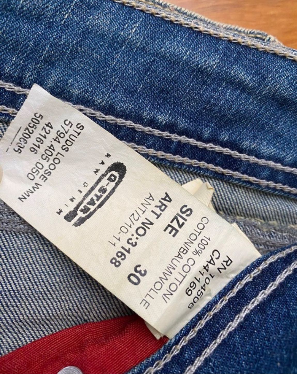 G Star Jeans Mavi Pantolon — görsel 4/4