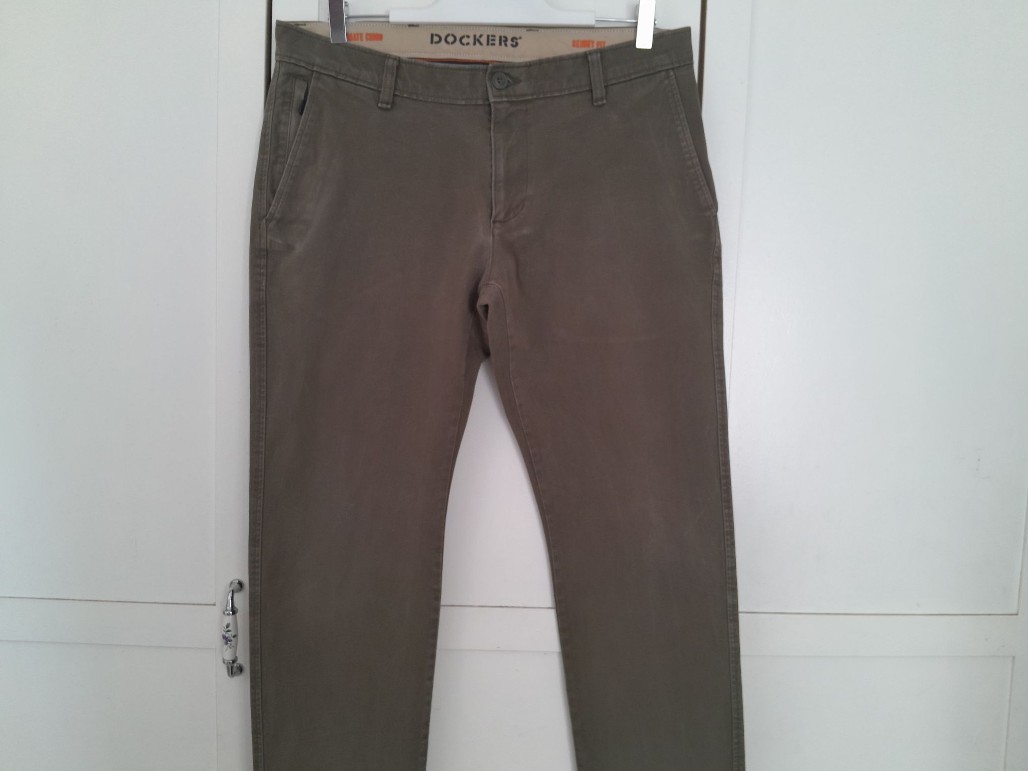 Dockers Skinny Fit Keten Pantolon 34 Bed — görsel 4/10