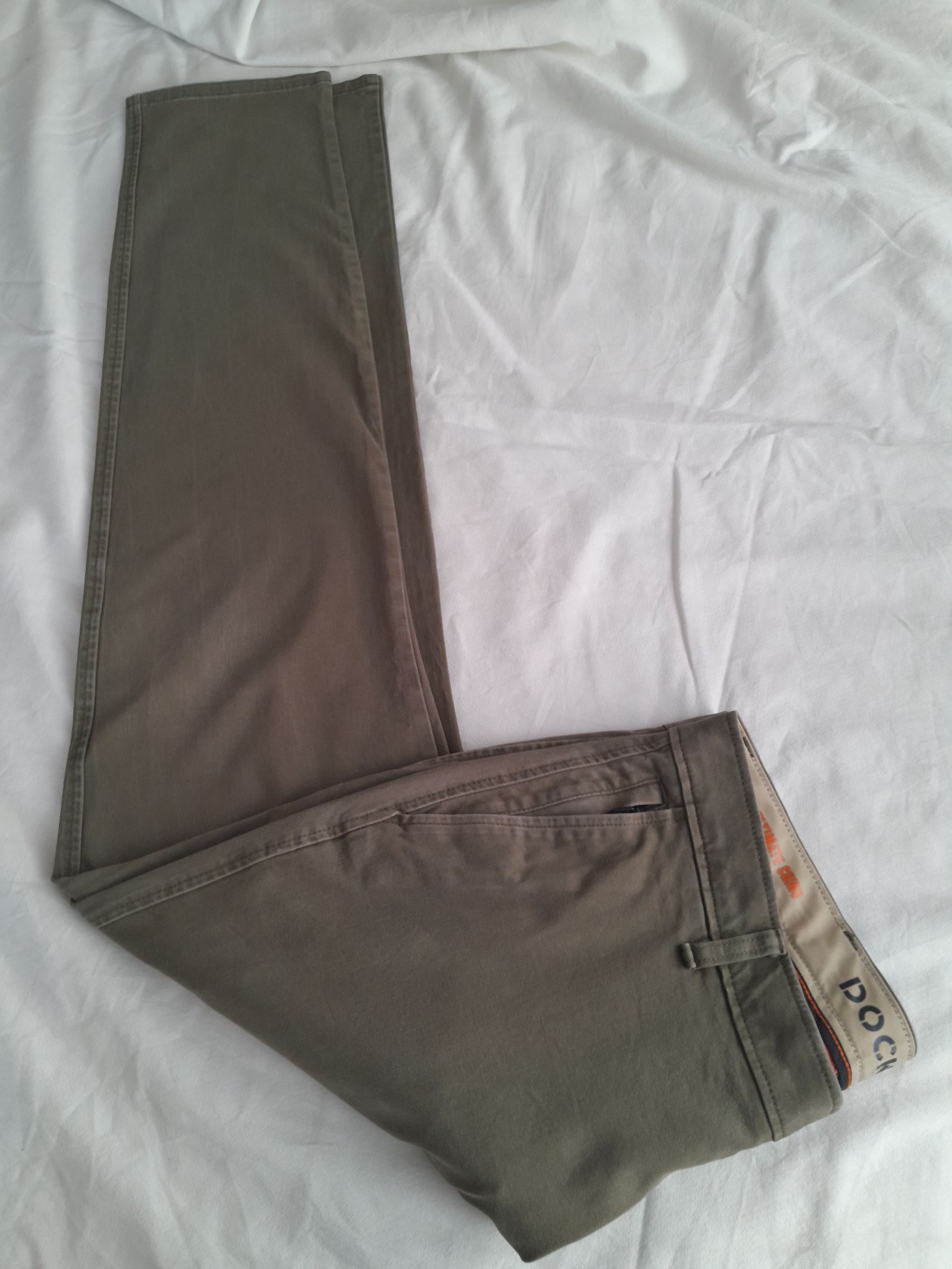 Dockers Skinny Fit Keten Pantolon 34 Bed — görsel 6/10