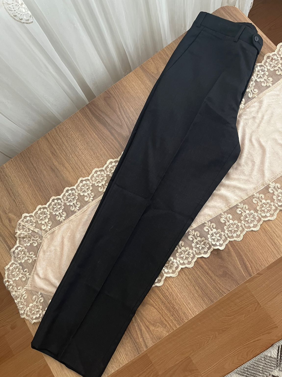 Kiğılı Siyah Klasik Erkek Kumaş Pantolon — görsel 2/5