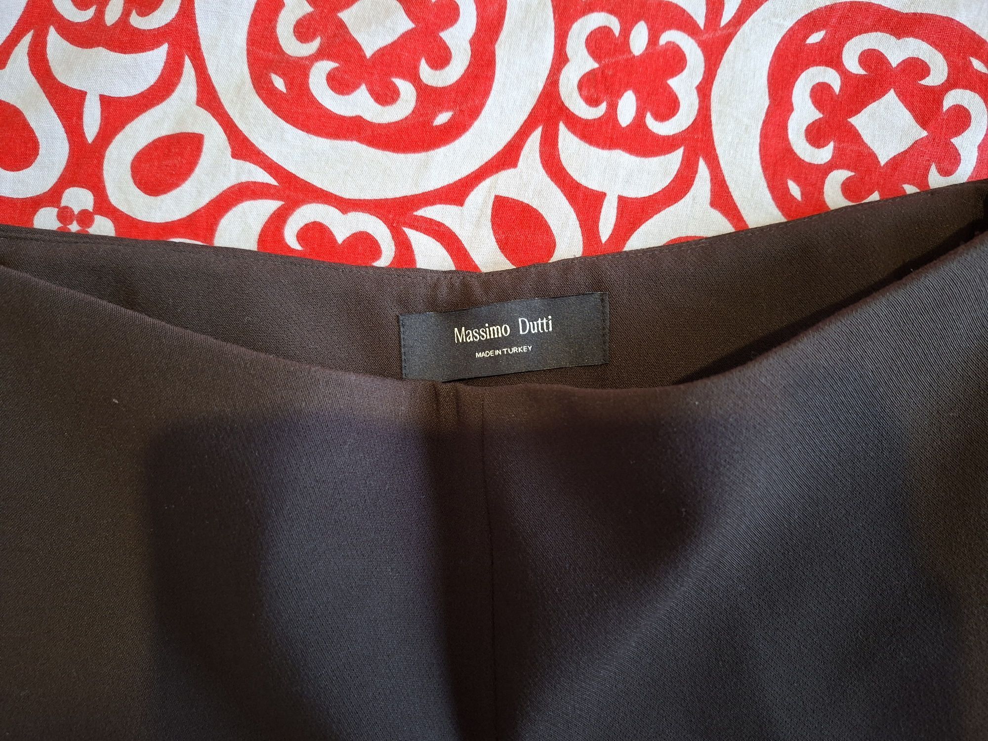 Massimo Dutti Kahverengi Kumaş Pantolon — görsel 5/5