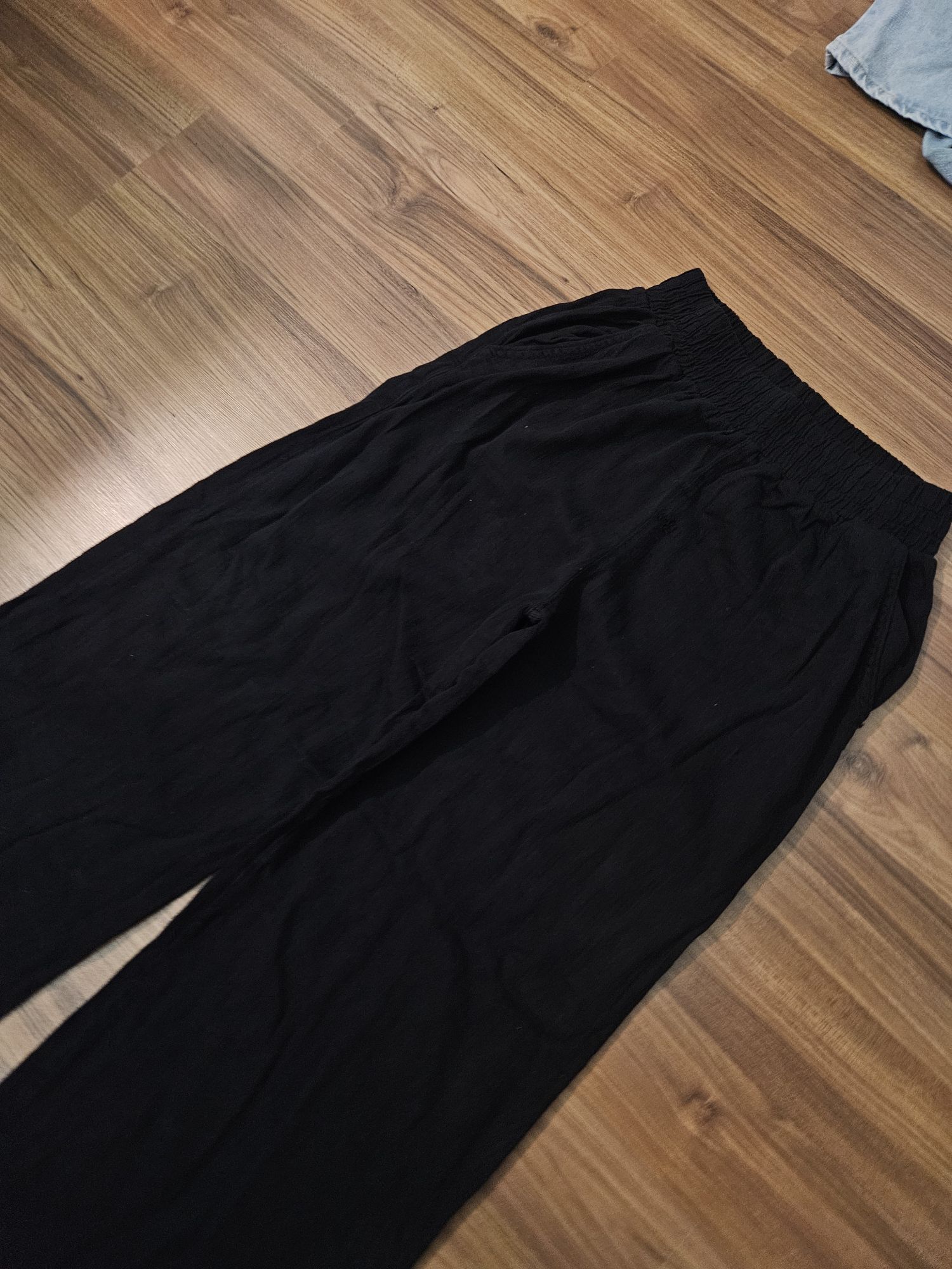 baggy wide keten pantolon — görsel 3/5