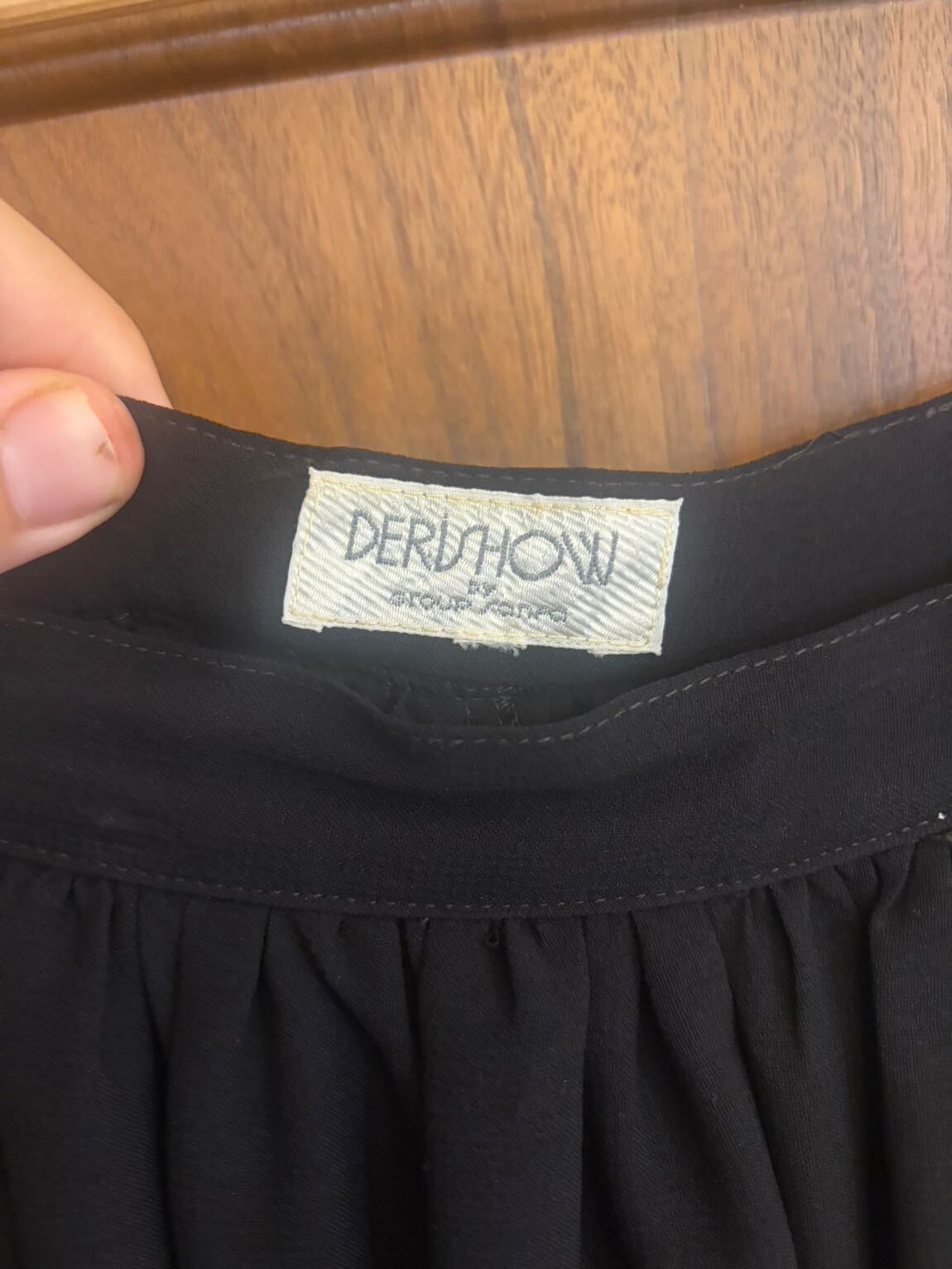 Derishow Siyah Etek Pantolon — görsel 2/3