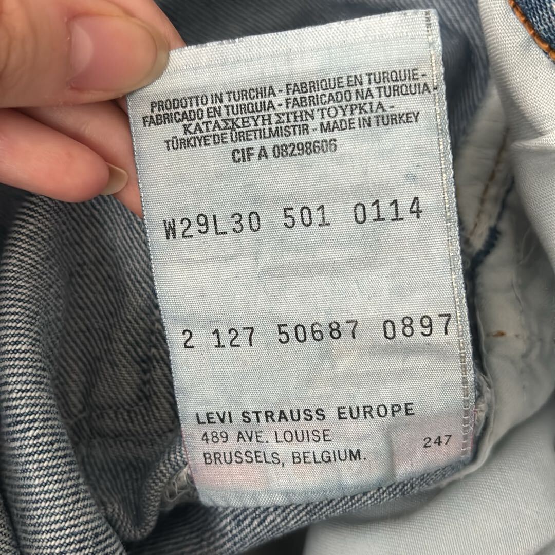 Levi's Mavi Jean Pantolon — görsel 6/6