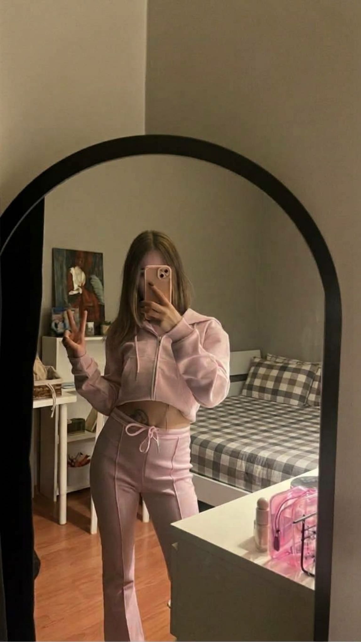 Zara Pembe Eşofman Takımı — görsel 8/8