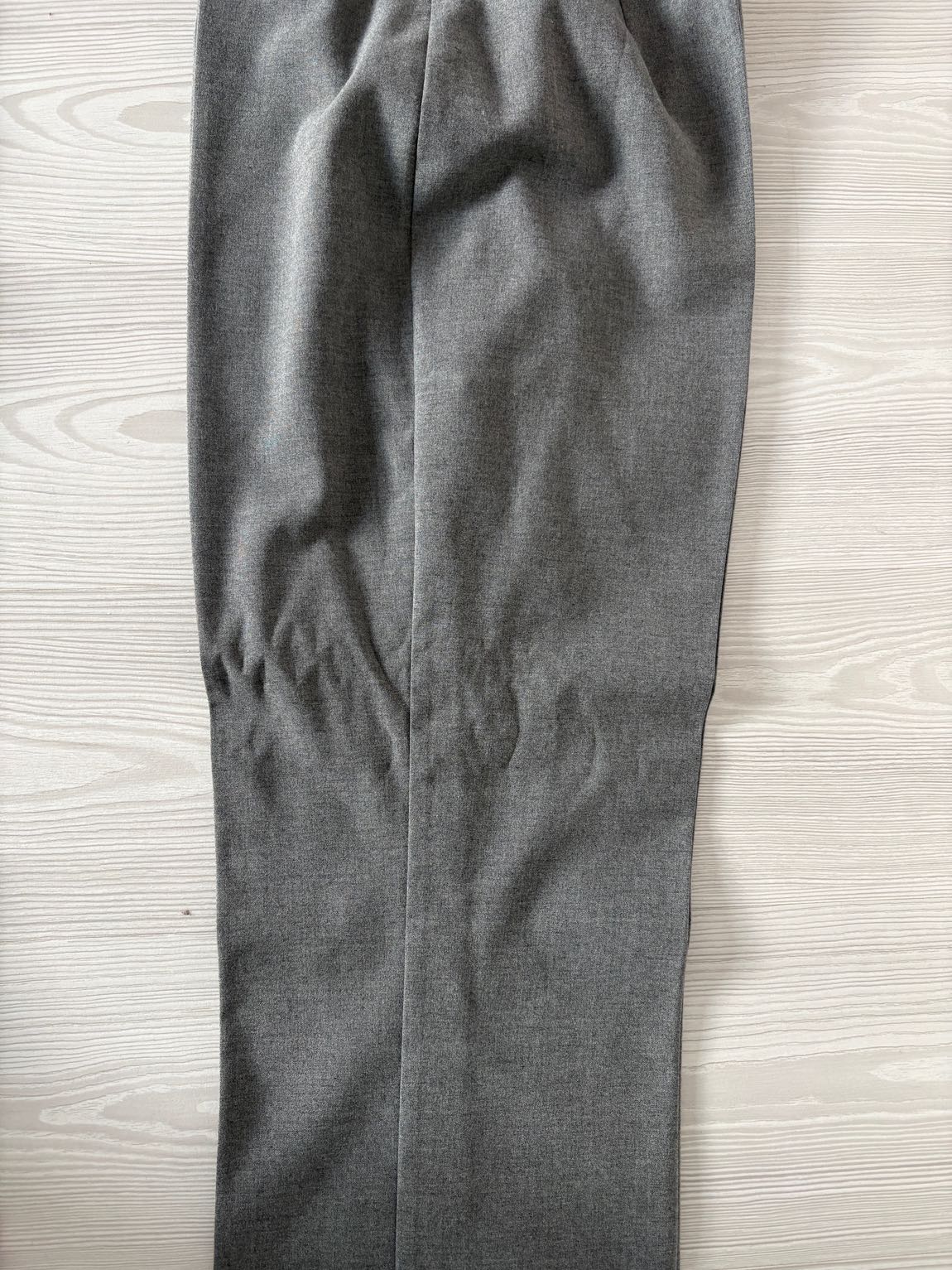 Gri suud kumaş pantolon — görsel 2/3
