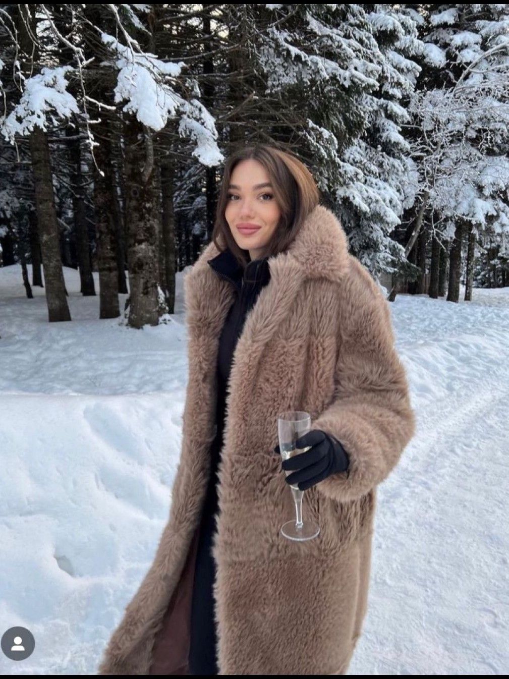 Suni k.ürk palto — görsel 2/12