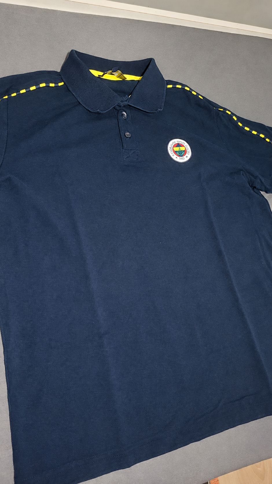 Lacivert Fenerbahçe Polo Yaka Tişört — görsel 3/4