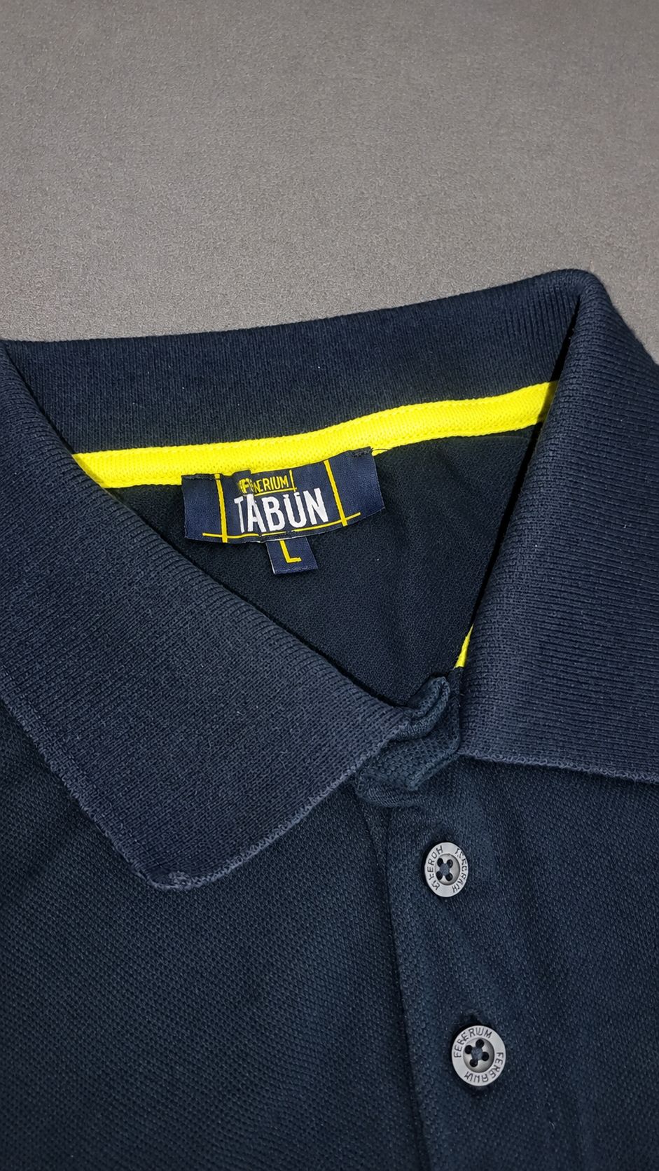 Lacivert Fenerbahçe Polo Yaka Tişört — görsel 4/4