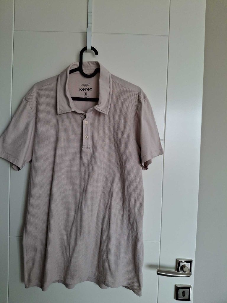 Koton Polo Yaka Gofre Tişört — görsel 2/8