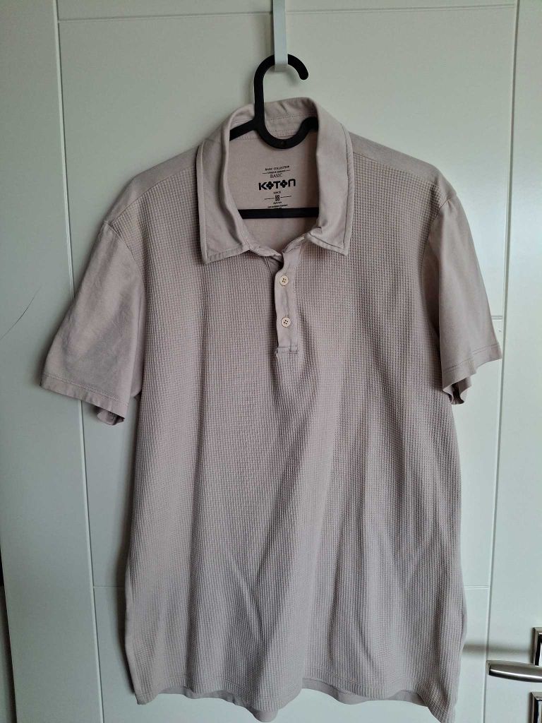 Koton Polo Yaka Gofre Tişört — görsel 3/8