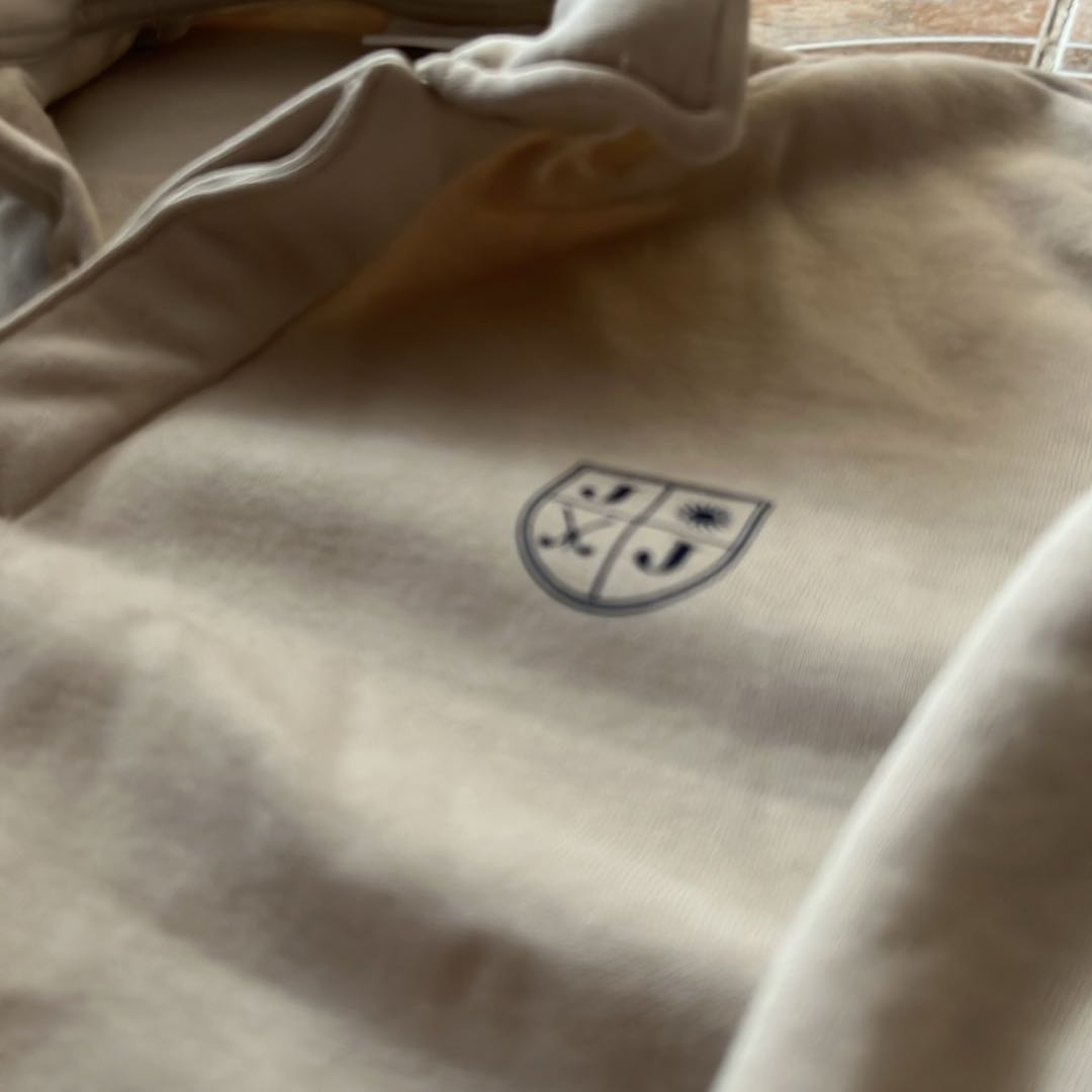 Bej Polo Yaka Sweatshirt — görsel 2/2