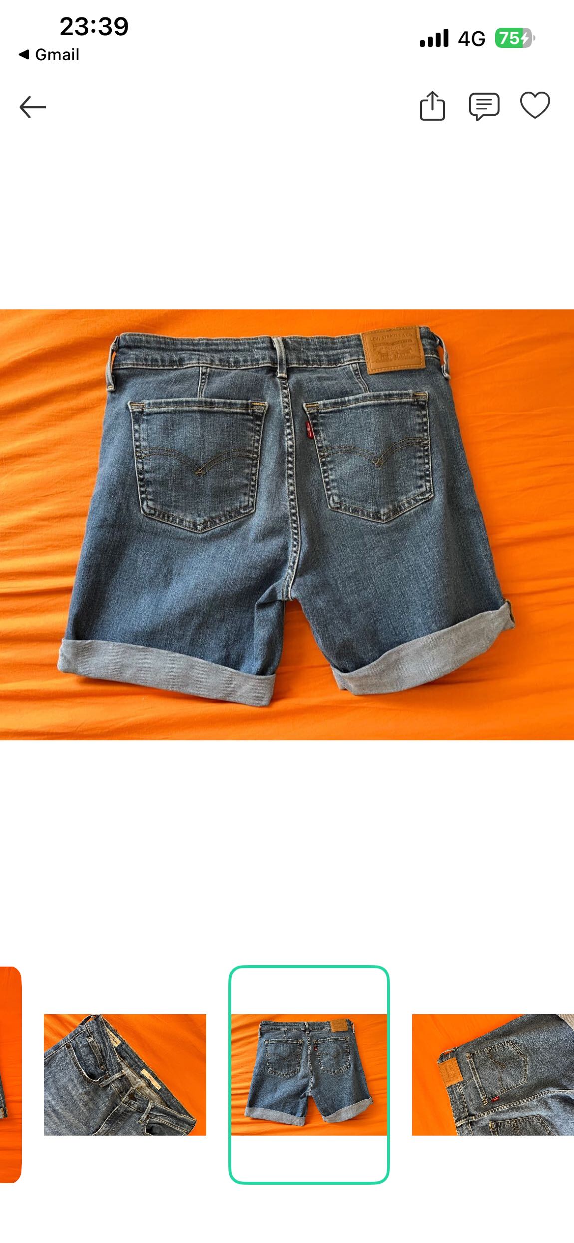 Levis kot sort — görsel 4/5