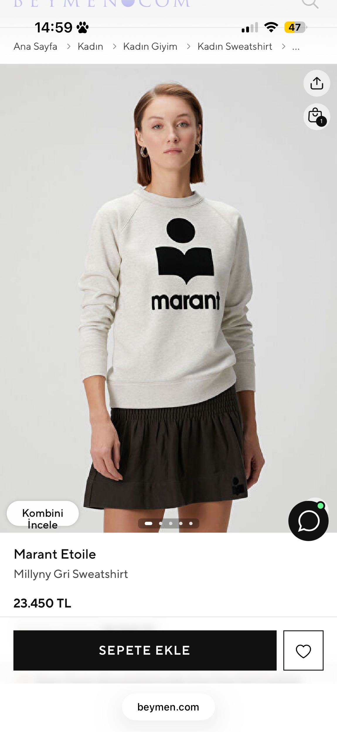 Isabel Marant Sweatshirt — görsel 6/6