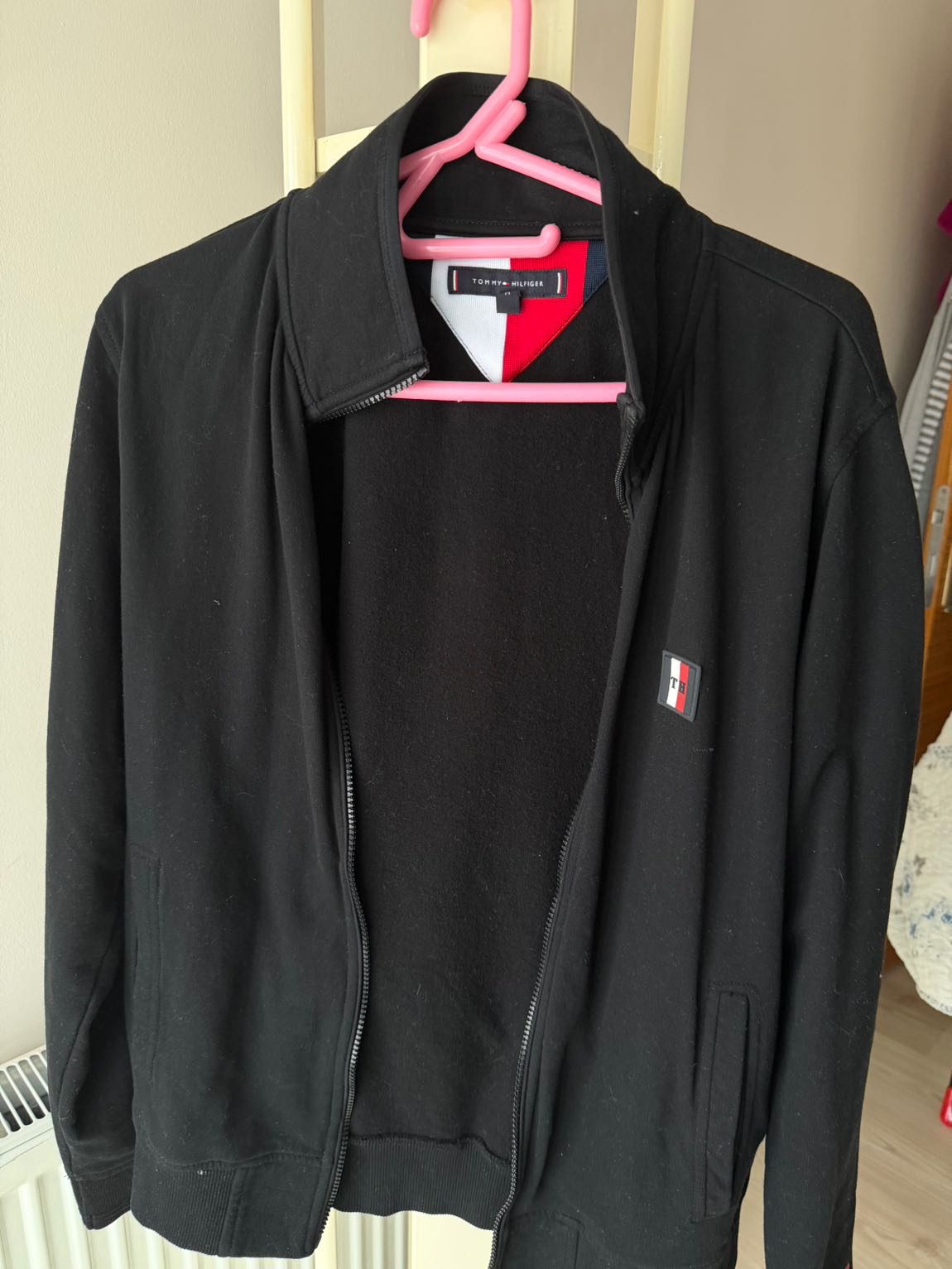 Tommy Hilfiger Siyah Spor hırka — görsel 3/5
