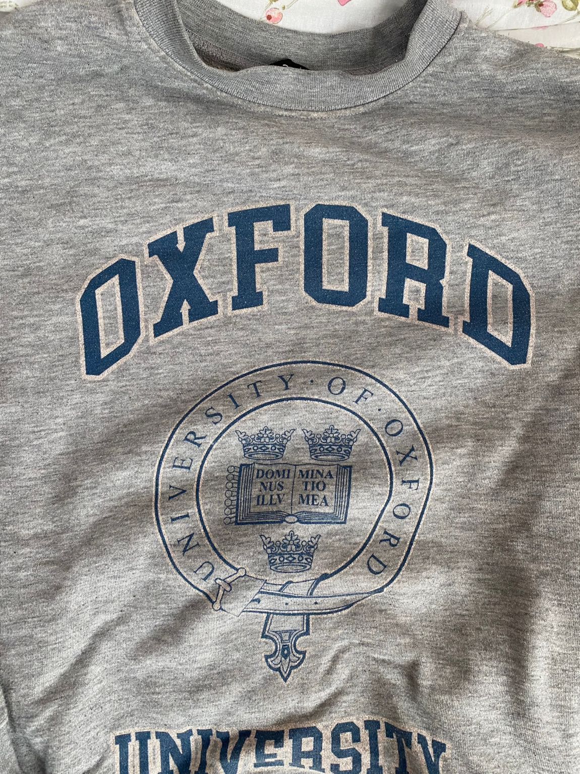 Addax Oxford Baskılı Sweatshirt — görsel 2/4