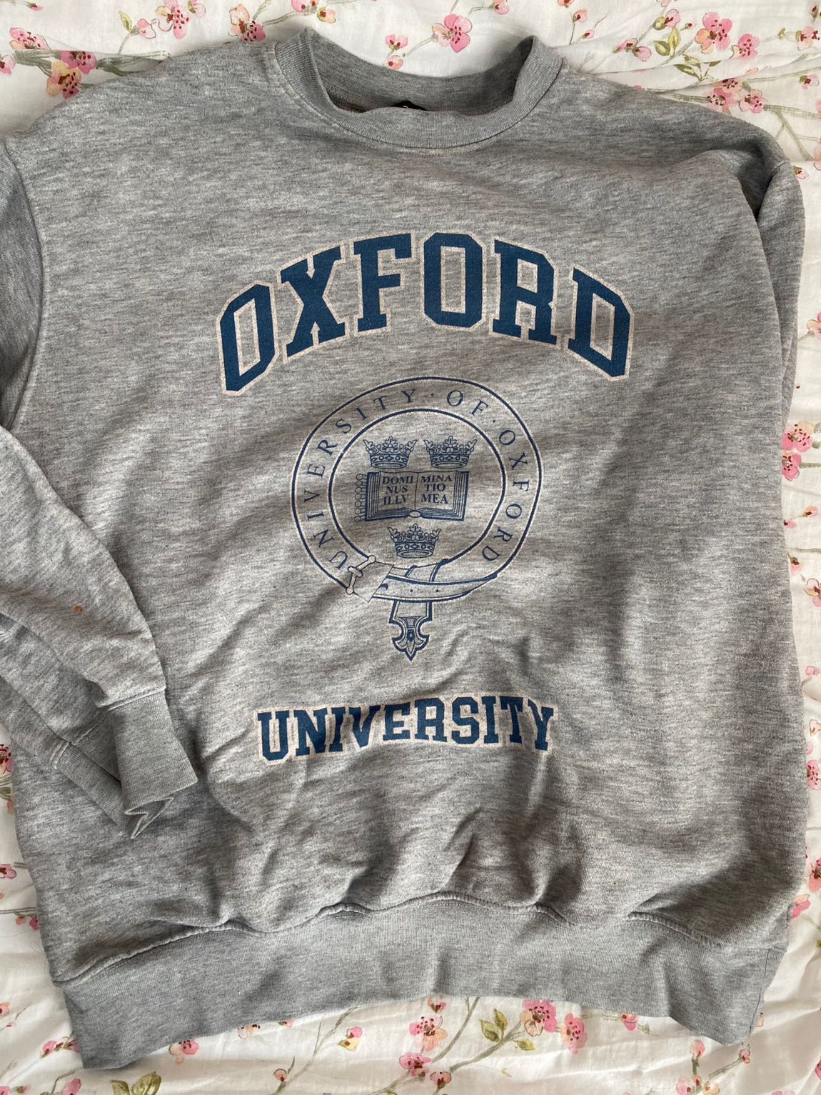 Addax Oxford Baskılı Sweatshirt — görsel 3/4