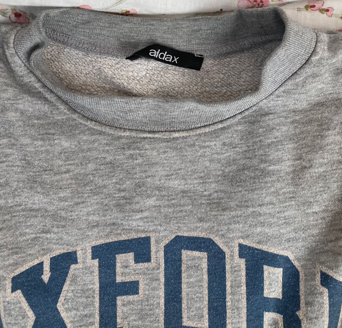Addax Oxford Baskılı Sweatshirt — görsel 4/4