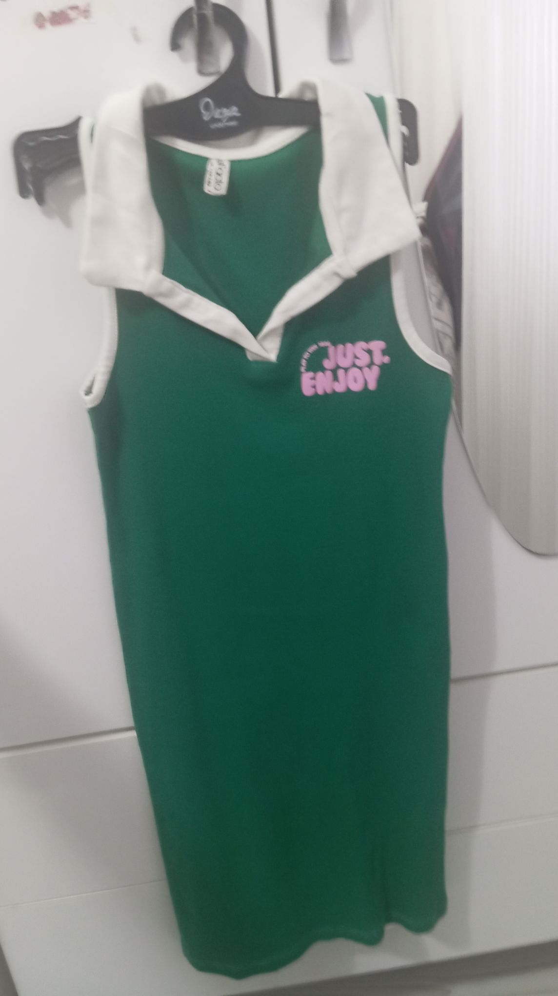 Yeşil mini elbise — görsel 3/3