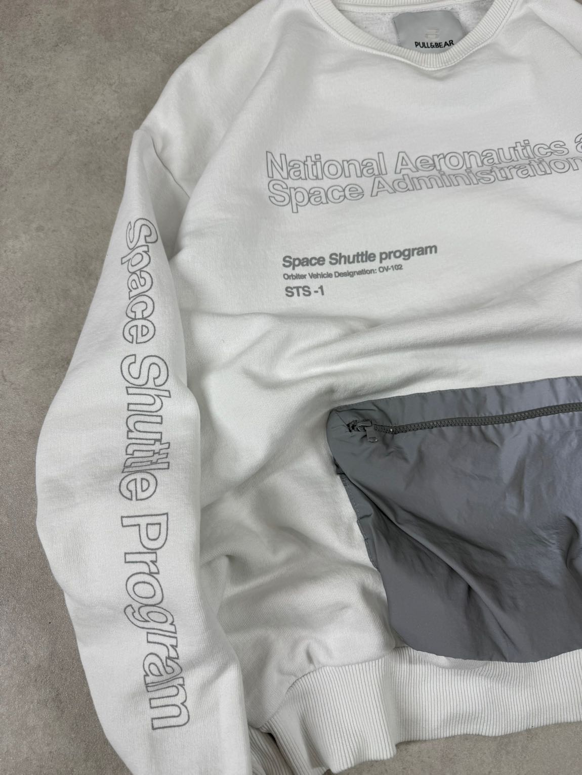 USA Pull&Bear Bomber y2k Sweatshirt — görsel 8/10