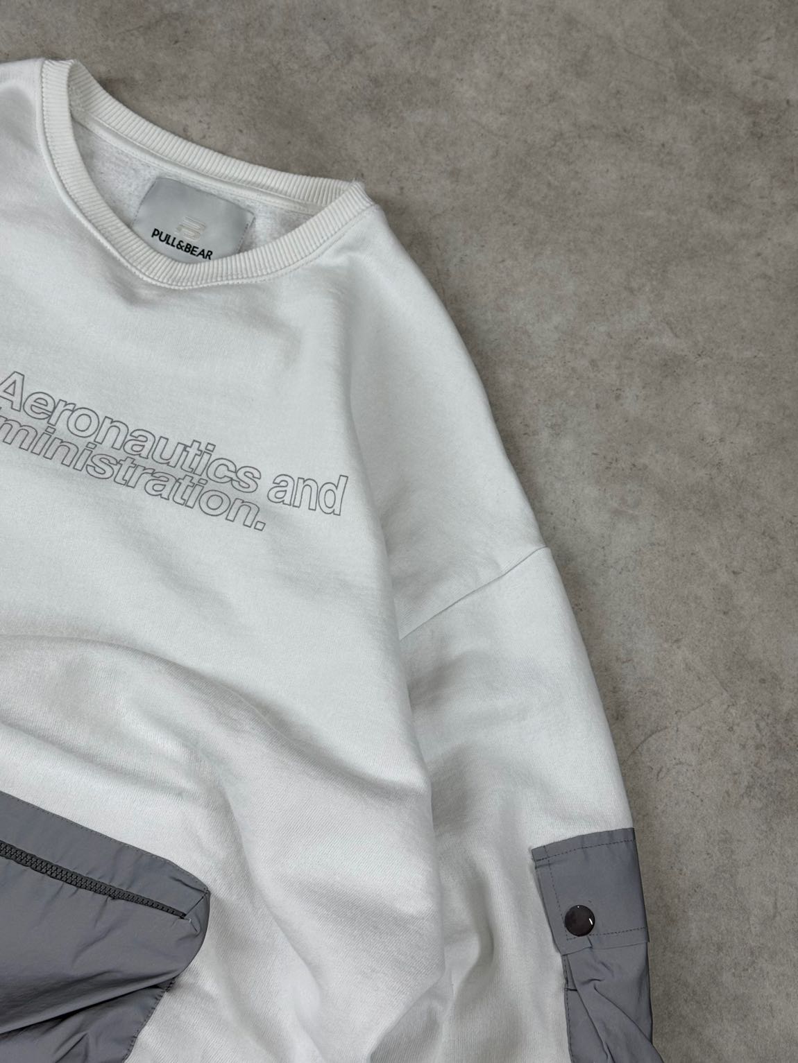 USA Pull&Bear Bomber y2k Sweatshirt — görsel 4/10