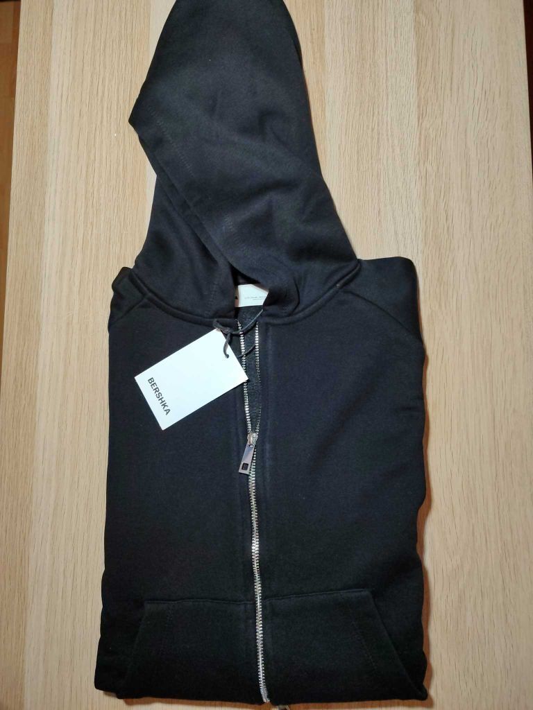 Bershka Kapüşonlu Fermuarlı Sweatshirt — görsel 7/7
