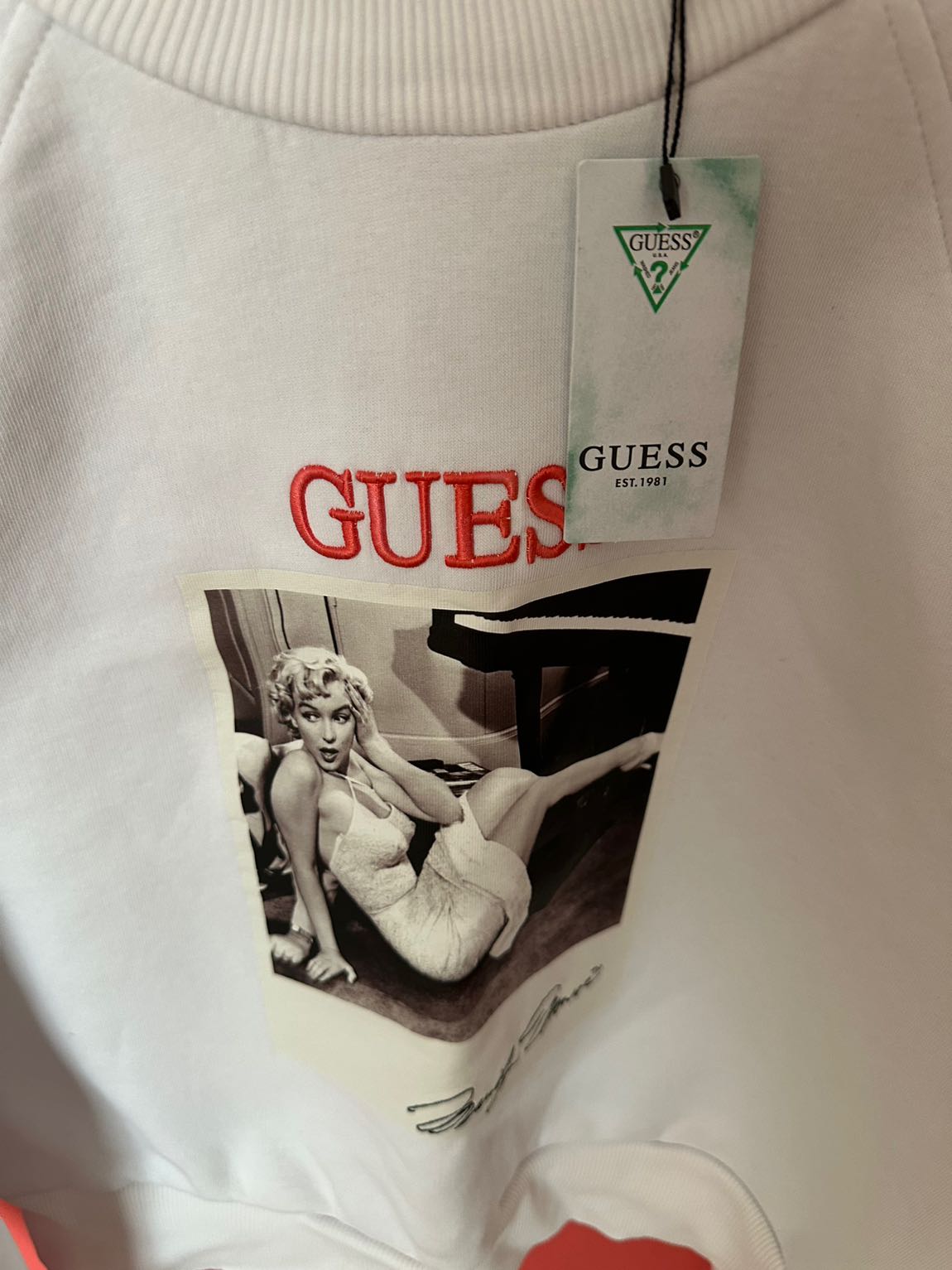 Guess Beyaz Sweatshirt — görsel 3/4