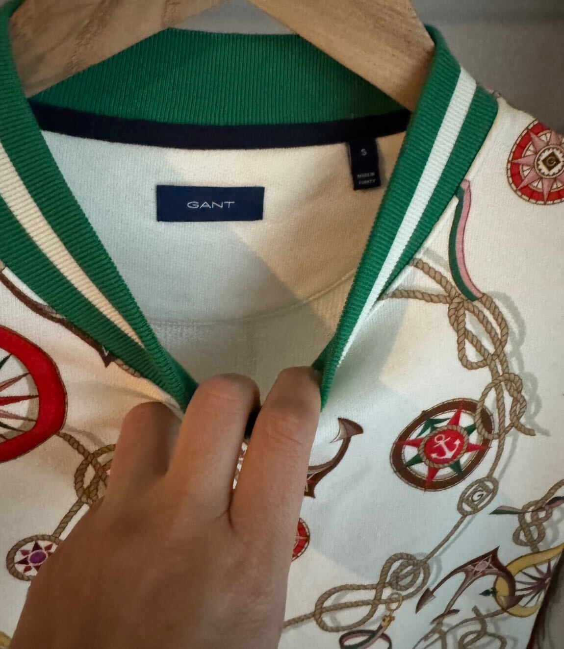 Gant marka orjinal sıfır sweat — görsel 4/4