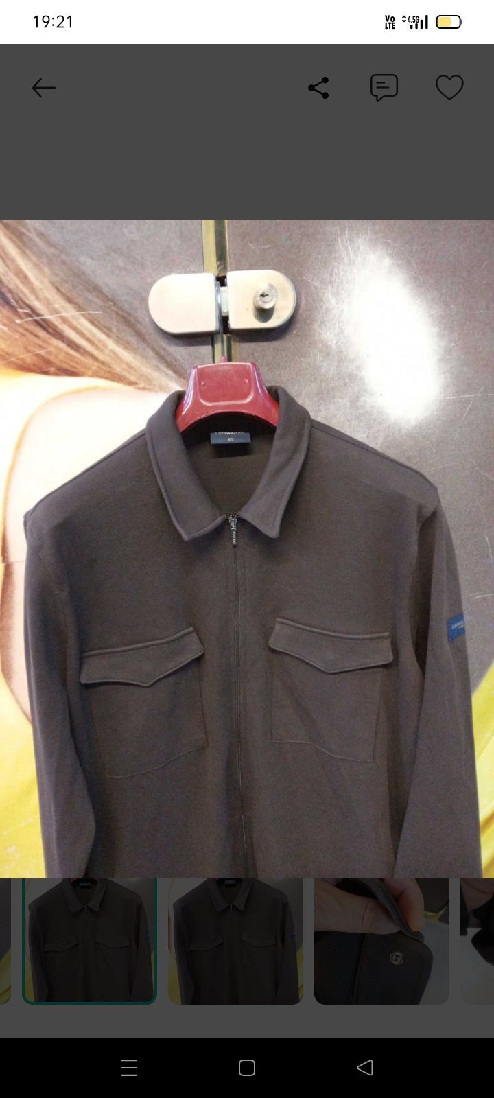 xl CAVALLARo NAPOLi oversize Polo sweat — görsel 3/12