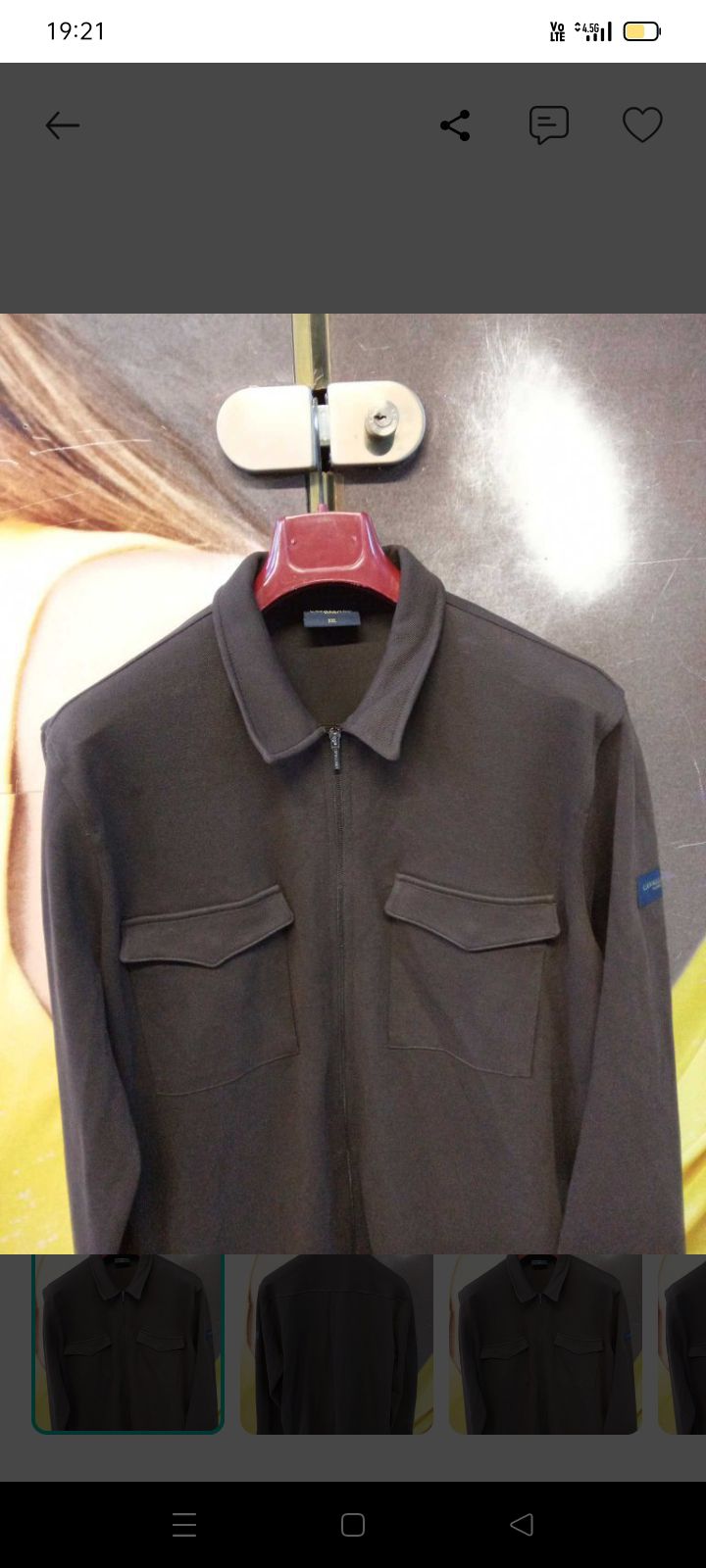 xl CAVALLARo NAPOLi oversize Polo sweat — görsel 4/12