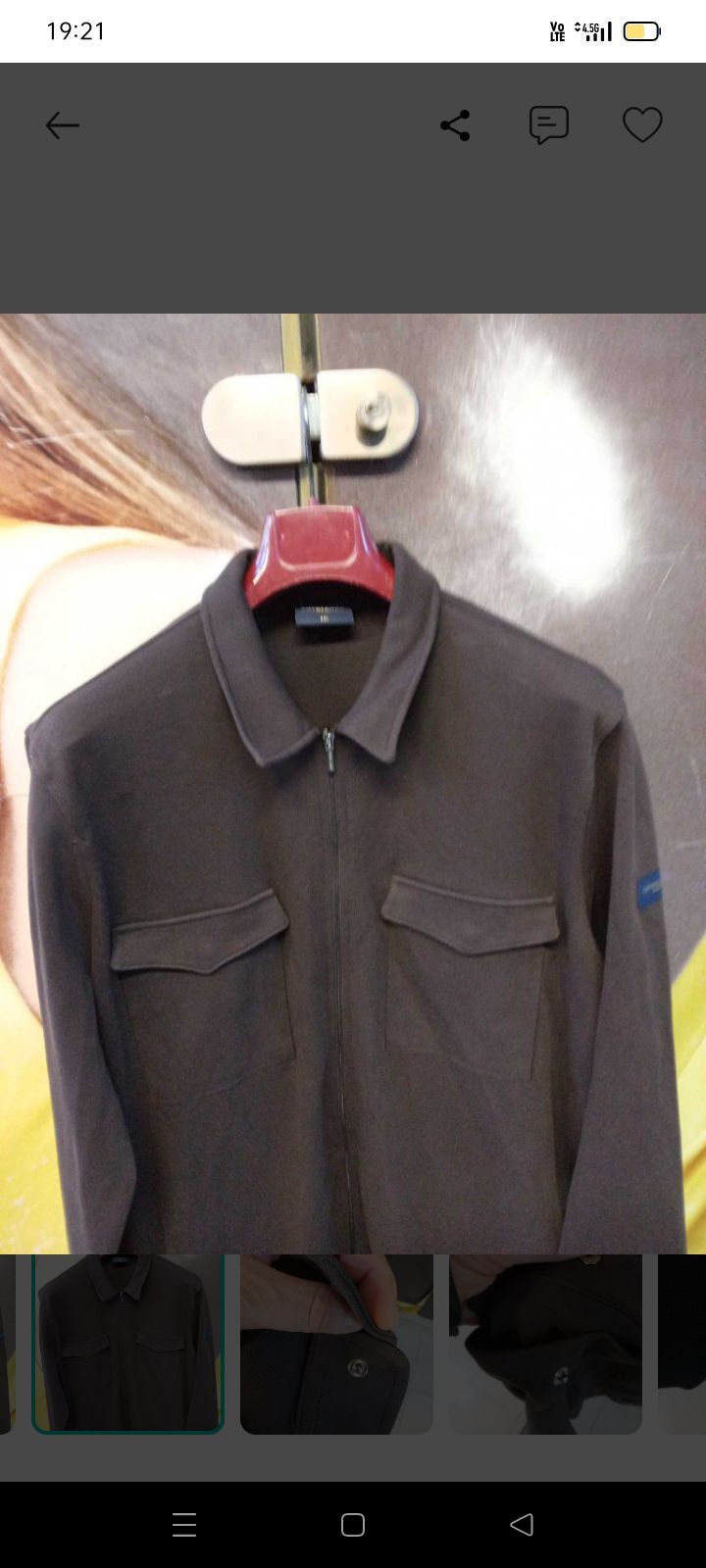 xl CAVALLARo NAPOLi oversize Polo sweat — görsel 5/12