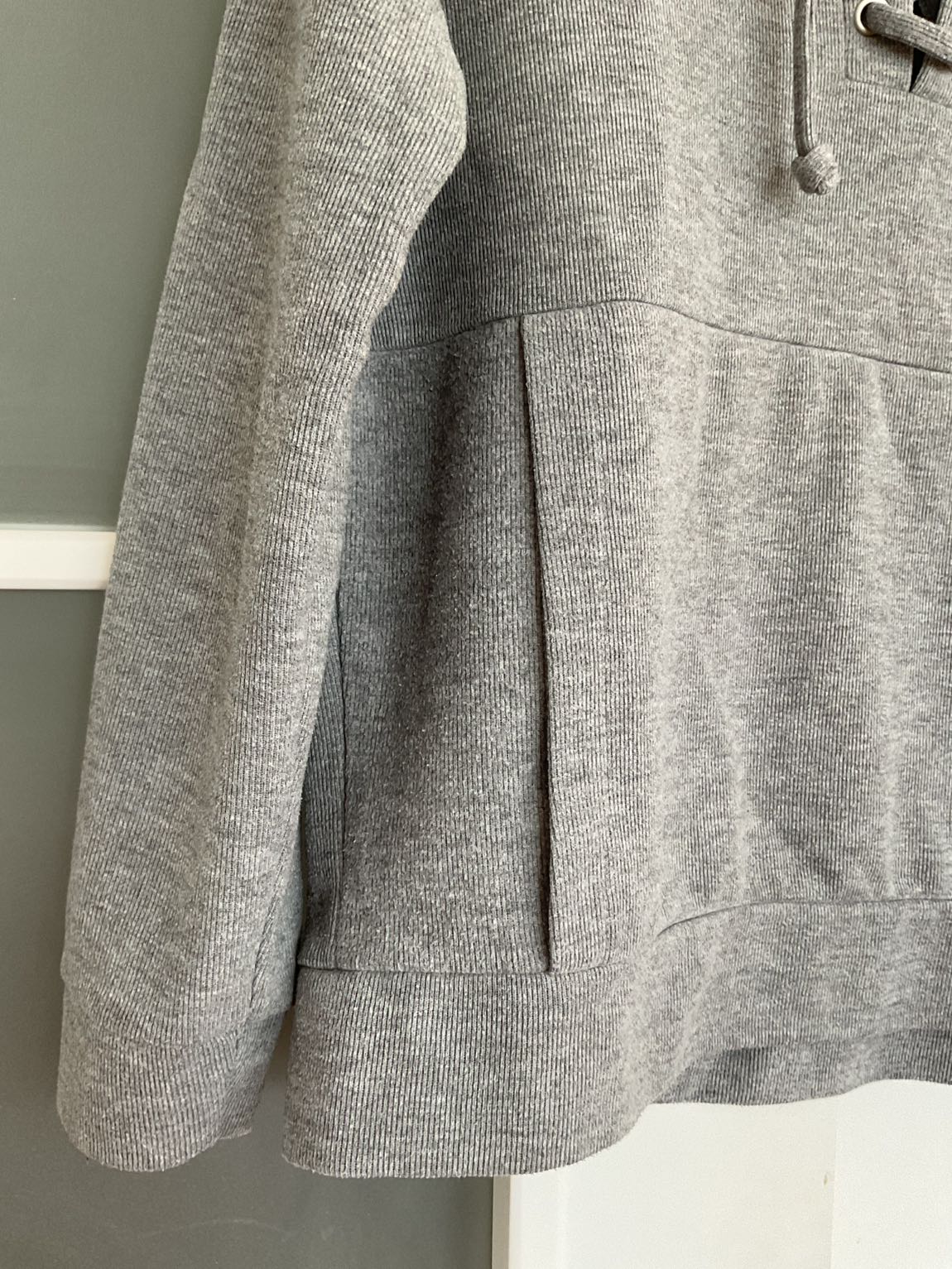 Gri Bağcıklı Sweatshirt — görsel 8/20
