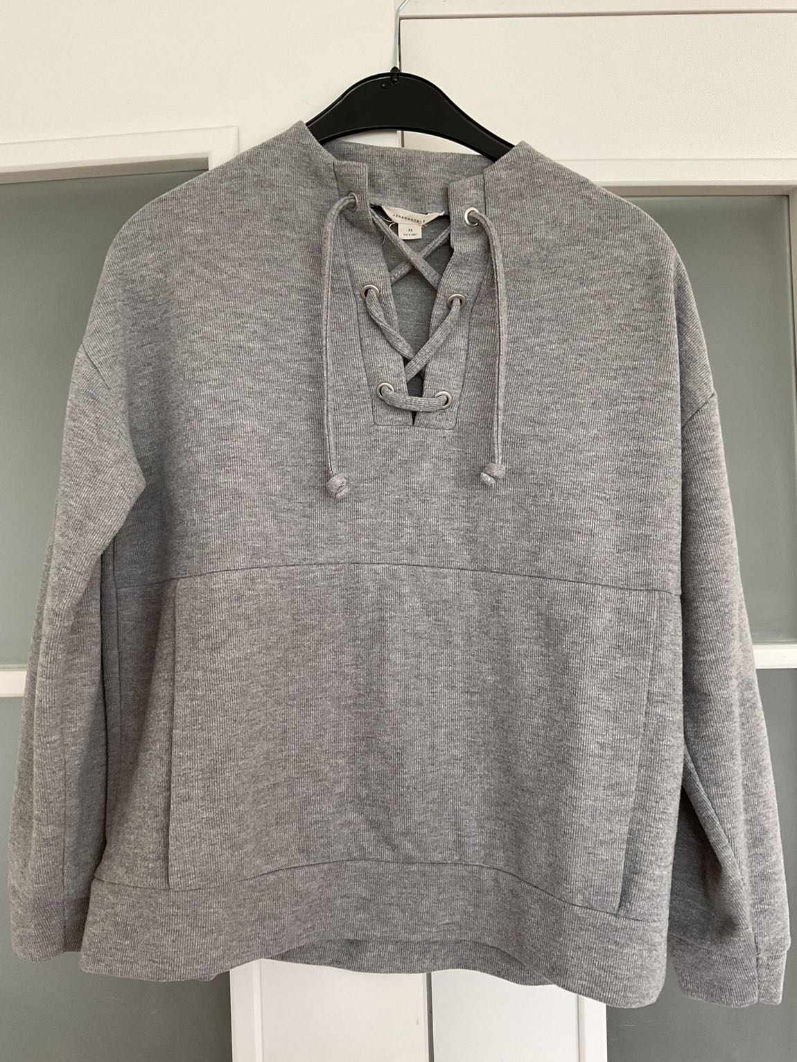 Gri Bağcıklı Sweatshirt — görsel 11/20