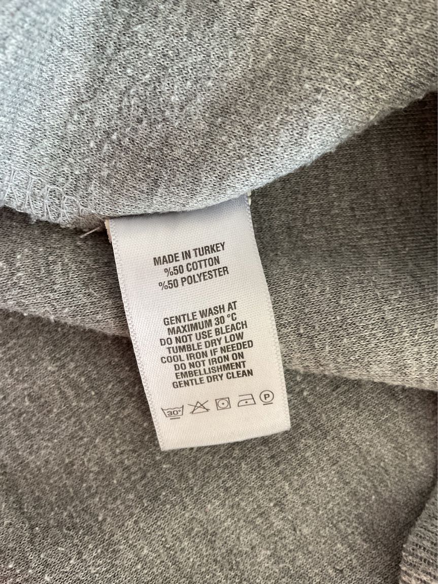 Gri Bağcıklı Sweatshirt — görsel 12/20