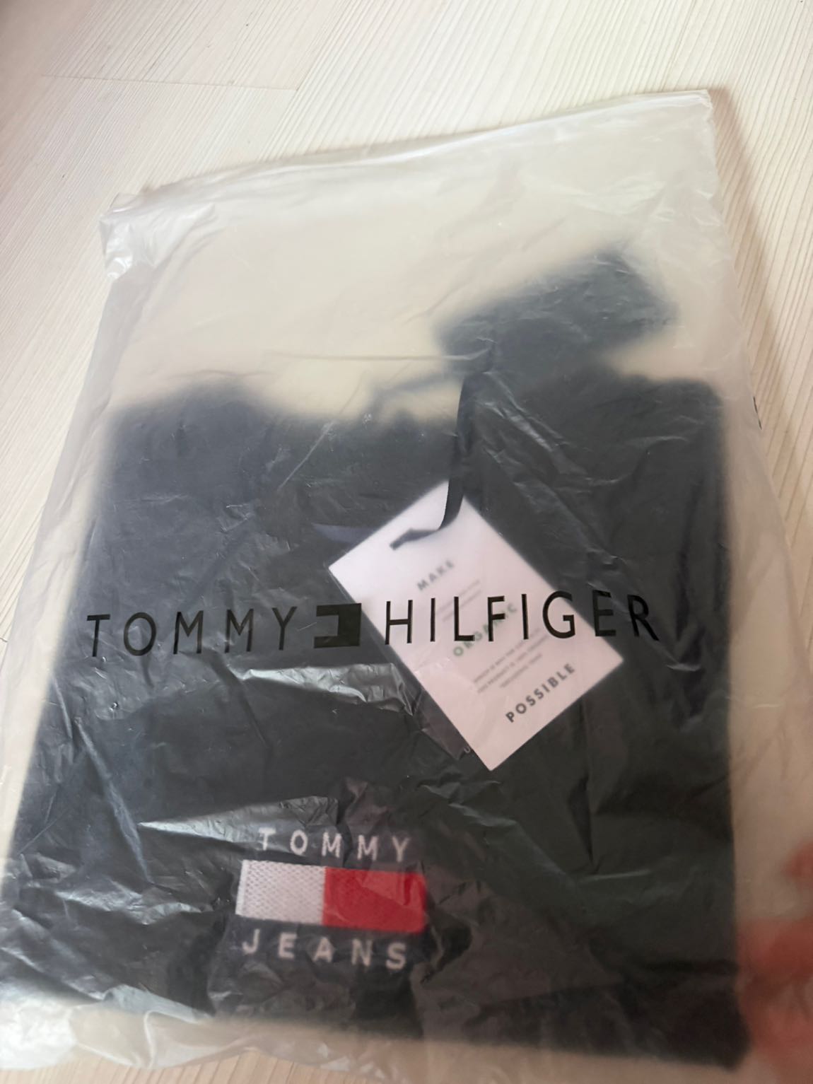 Tommy Jeans Siyah Tişört — görsel 5/5